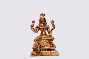 Bronze Bhuvaneswari Devi Statue