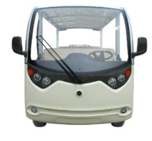 11 Seater White Electric Sightseeing Bus