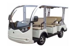 8 Seater White Electric Sightseeing Car