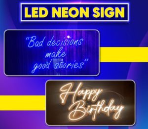 Neon Sign Led Board