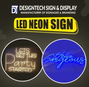 neon signage boards