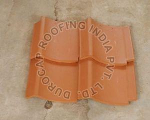 Orange Ceramic Roofing Tiles