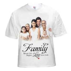 Cotton Personalized Printed T-Shirt