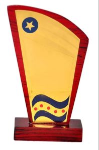Wooden Shield Trophy