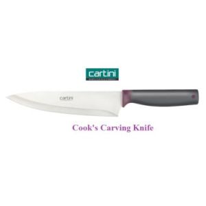 6372 Cartini Cook's Carving Knife With Soft Grip Handle