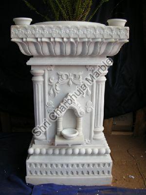 Marble Tulsi Planter