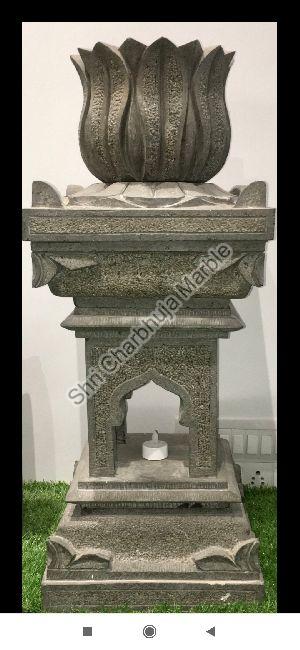 Marble Tulsi Planter