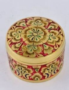 Brass Kumkum Box