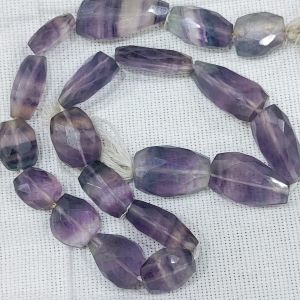 Gemstone Fluorite Tumble Stone Beads