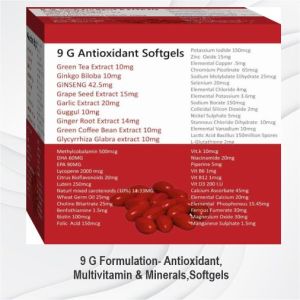 9G-Antioxidant,Multivatamin Revitalising Softgel Capsules