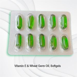Vitamin E & Wheatgerm Oil Softgel Capsules