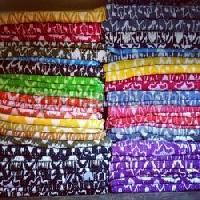 Multicolor Ikat Bed Cover