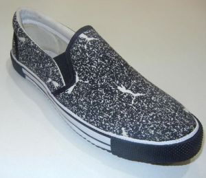 canvas rubber shoes