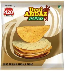 Urad Punjabi Masala Papad