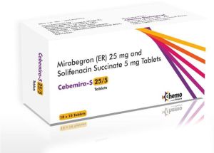 Mirabegron 25mg Extended Release + Solifenacin 5mg