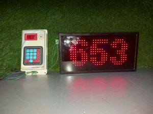 wired token display system