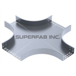 Perforated Cable Tray Unequal Cross
