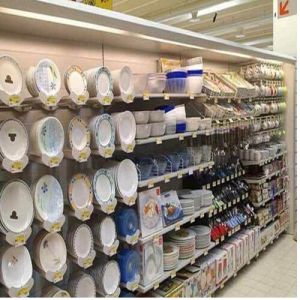 Crockery Floor Display Rack