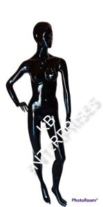 Black Full Body Female Mannequin