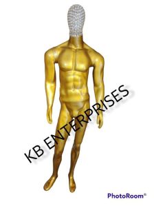 Golden Full Body Male Mannequin