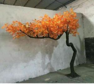 Artificial Orange Maple Tree