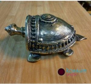 Brass Dhokra Art Tortoise