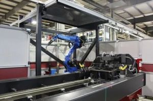 Heavy Beam Welding Automation System