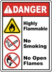 fire safety signage