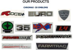 PVC 3D Kromex Badge Logo