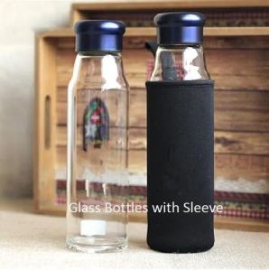 Glass Water Bottle