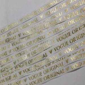 Gold Foil Printed Ribbons