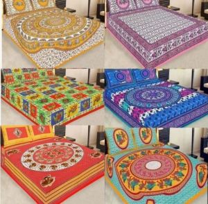 cotton printed bedsheets