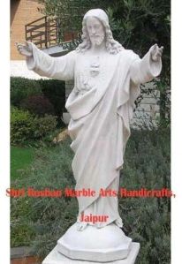 Marble Jesus Statue