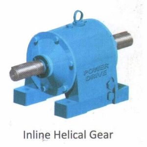 inline helical gearbox