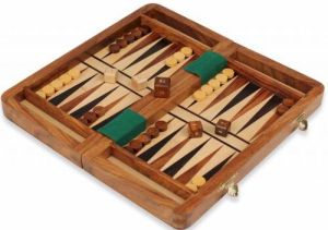 Magnetic Travel Chess Backgammon Set
