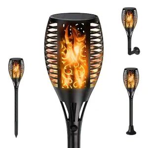 Solar Garden Flame Light