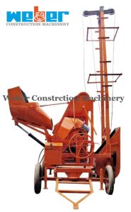 Weber Hydraulic Hopper Lift Cum Concrete Mixer