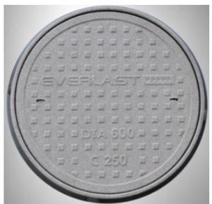 Grey Full Floor Rectangular FRP Manhole Covers