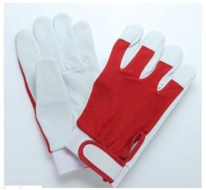 Mechanical Leather Safety Gloves