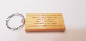 Visiting Card Key Chain