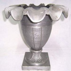 Antique Aluminum Planter