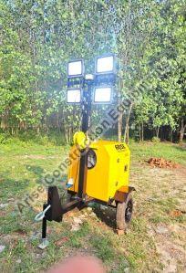 Portable LED Mobile Lighting Tower