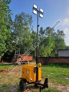 Portable LED Mobile Lighting Tower