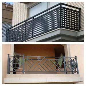 mild steel balcony railing