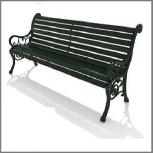 Iron Park Bench