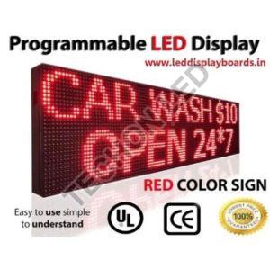 Red Outdoor LED Display Board