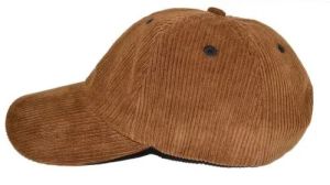 Cord Brown Baseball Cap