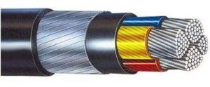 16 mm 4 Core Aluminum Armoured Cable