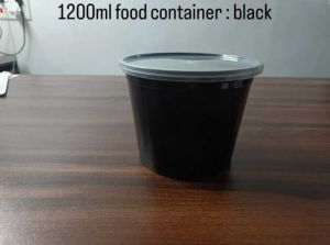1200 ml Reusable Plastic Food Container