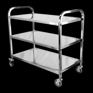 Stainless steel Service Trolley